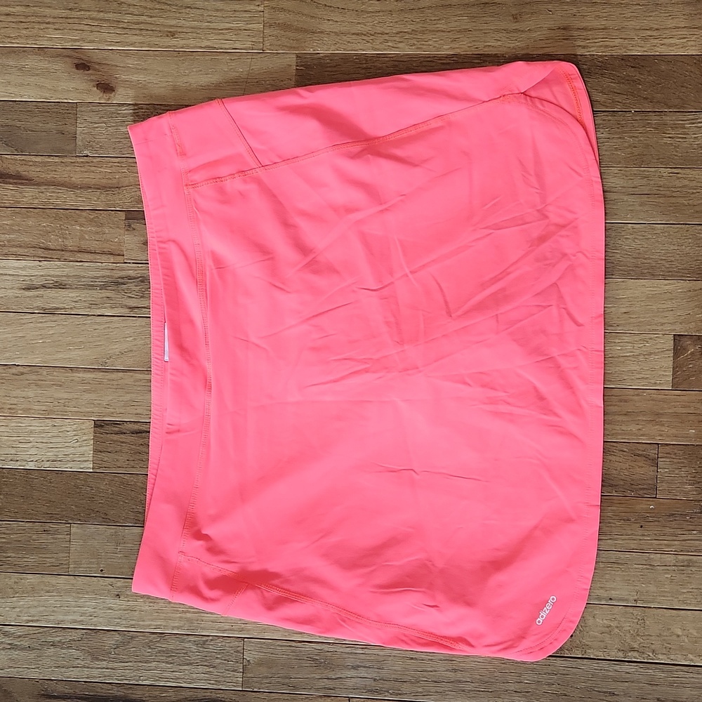 Bright pink Adidas sporty athletic skort